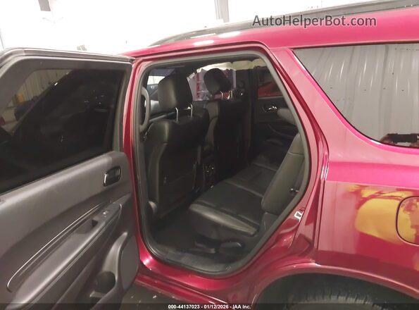 1C4RDJDG6NC106595 2022 DODGE DURANGO Red VIN კოდის სტიკერის ხედი