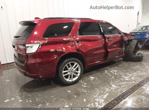 1C4RDJDG6NC106595 2022 DODGE DURANGO Red უკანა მარჯვენა