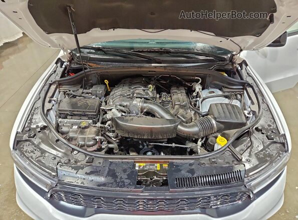 1C4RDJDG6SC531620 2025 DODGE DURANGO White Vista del compartimento del motor