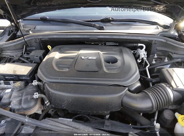1C4RDJDG7JC133136 2018 DODGE DURANGO Black Rear view