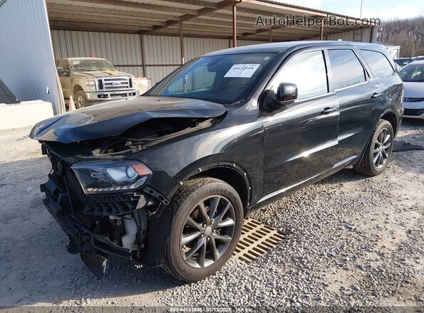 1C4RDJDG7JC133136 2018 DODGE DURANGO Black Front left