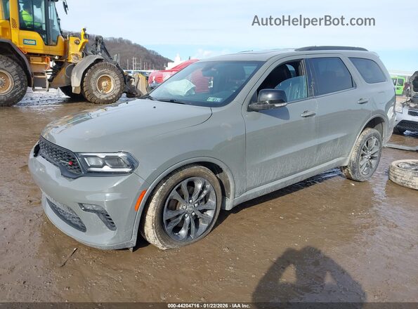 1C4RDJDG7MC521682 2021 DODGE DURANGO Gray 
