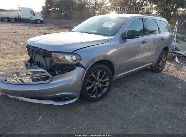 1C4RDJDG8JC408898 2018 DODGE DURANGO Gray წინა მარცხენა ხედი სამი მეოთხედიდან
