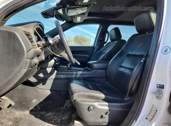 1C4RDJDG8RC213010 2024 DODGE DURANGO Белый Вид салона спереди