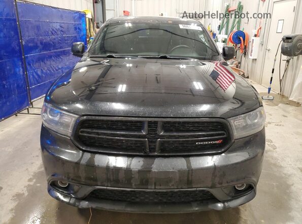 1C4RDJDG9JC498319 2018 DODGE DURANGO Черный Вид спереди
