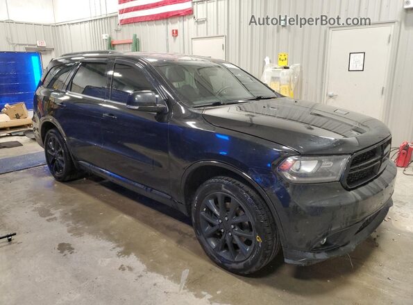 1C4RDJDG9JC498319 2018 DODGE DURANGO Черный Передняя правая четверть