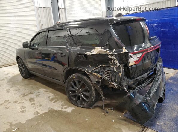 1C4RDJDG9JC498319 2018 DODGE DURANGO Черный Задняя левая четверть