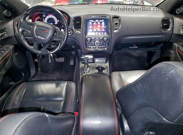 1C4RDJDG9JC498319 2018 DODGE DURANGO Черный Вид панели приборов