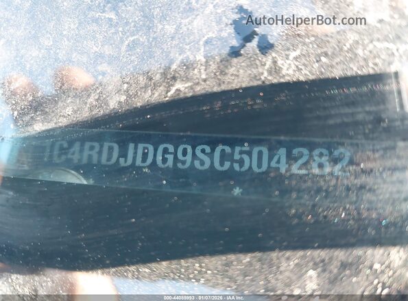 1C4RDJDG9SC504282 2025 DODGE DURANGO Черный 