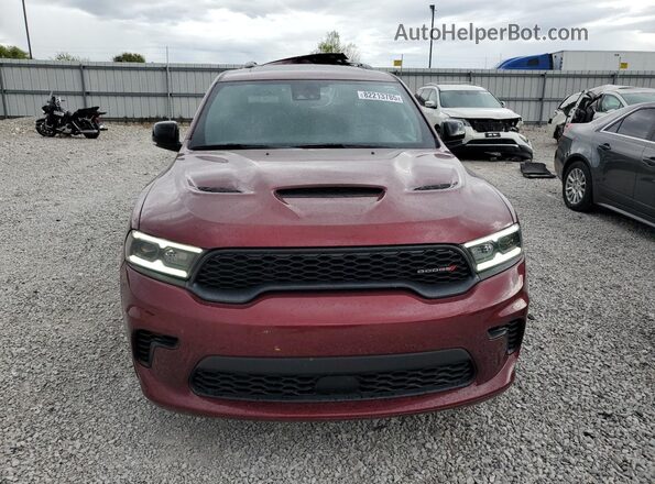 1C4RDJDGXRC157328 2024 DODGE DURANGO Burgundy Vista frontal
