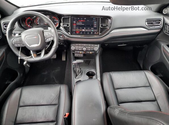 1C4RDJDGXRC157328 2024 DODGE DURANGO Burgundy Vista del salpicadero