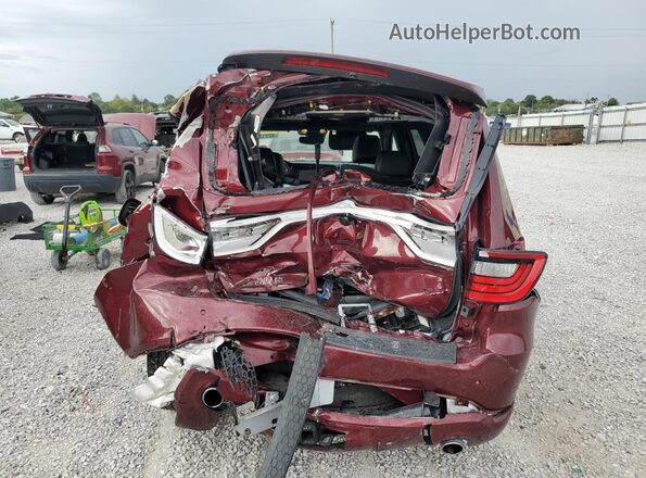 1C4RDJDGXRC157328 2024 DODGE DURANGO Burgundy Vista trasera