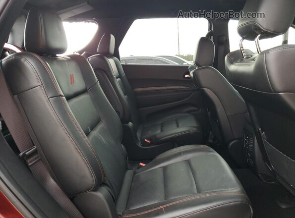 1C4RDJDGXRC157328 2024 DODGE DURANGO Burgundy Vista interior trasera