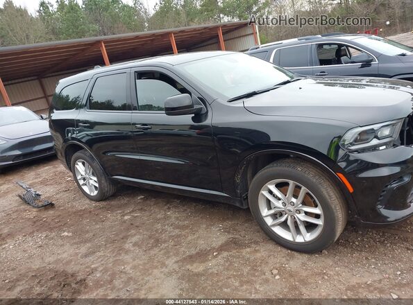 1C4RDJDGXSC553054 2025 DODGE DURANGO Black უკანა სალონის ხედი
