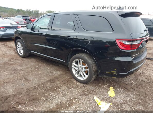 1C4RDJDGXSC553054 2025 DODGE DURANGO Black უკანა მარცხენა