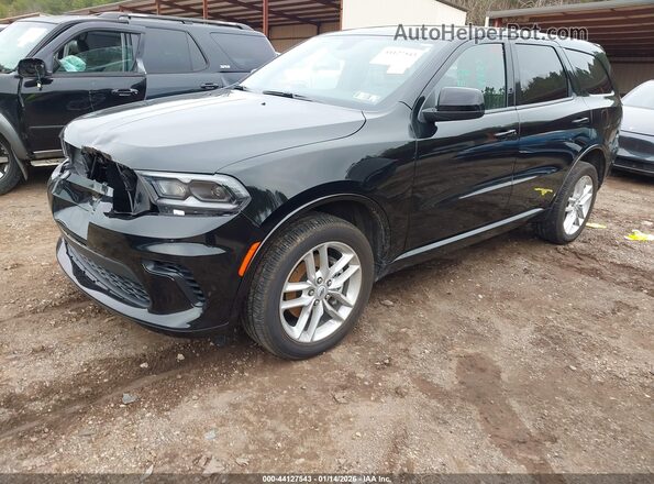 1C4RDJDGXSC553054 2025 DODGE DURANGO Black წინა მარცხენა ხედი სამი მეოთხედიდან