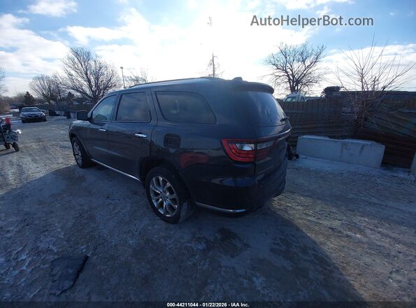 1C4RDJEG5GC412981 2016 DODGE DURANGO Gray Rear left
