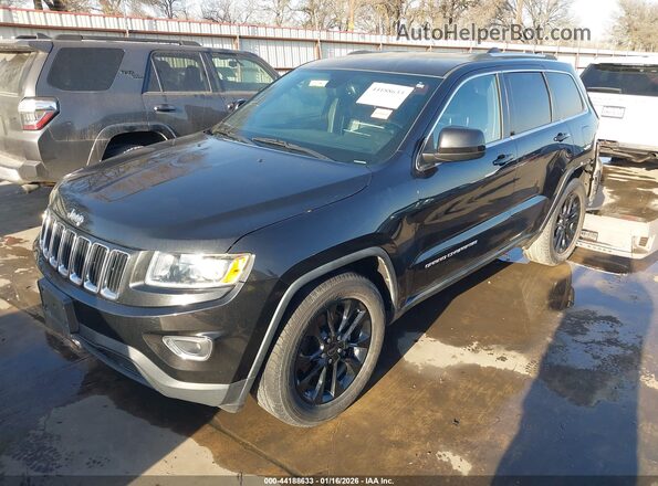 1C4RJEAG1GC369116 2016 JEEP GRAND CHEROKEE Black Przód lewy
