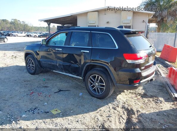 1C4RJEBG2JC392443 2018 JEEP GRAND CHEROKEE Черный Задняя левая четверть