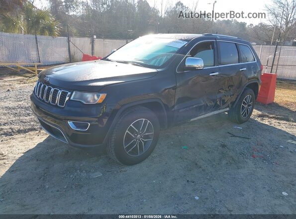 1C4RJEBG2JC392443 2018 JEEP GRAND CHEROKEE Черный Передняя левая четверть