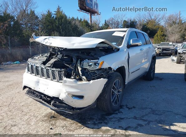 1C4RJEBG7HC837608 2017 JEEP GRAND CHEROKEE White Vista tres cuartos delantera izquierda