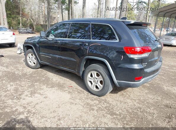 1C4RJFAG0GC343368 2016 JEEP GRAND CHEROKEE Black Задня ліва чверть