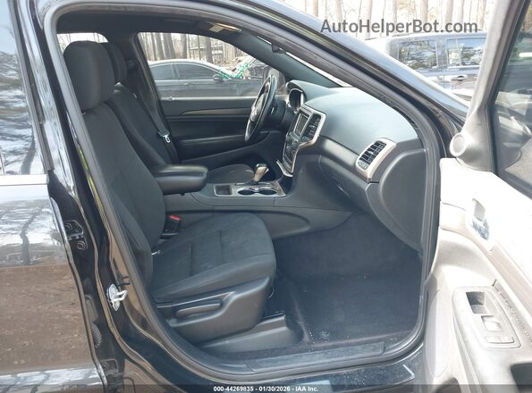 1C4RJFAG0GC343368 2016 JEEP GRAND CHEROKEE Black Вид салону спереду