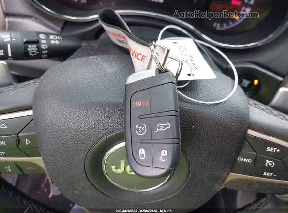 1C4RJFAG0GC343368 2016 JEEP GRAND CHEROKEE Black Вид панелі приладів