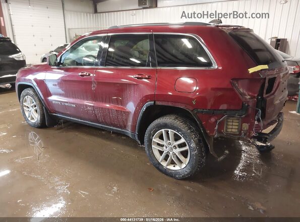 1C4RJFAGXJC151723 2018 JEEP GRAND CHEROKEE Red უკანა მარცხენა