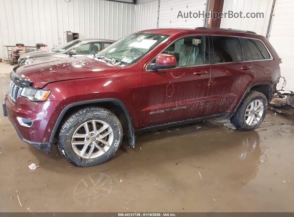1C4RJFAGXJC151723 2018 JEEP GRAND CHEROKEE Red წინა მარცხენა ხედი სამი მეოთხედიდან