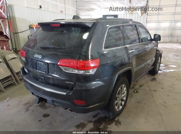 1C4RJFBG2GC358081 2016 JEEP GRAND CHEROKEE Черный Задняя правая четверть