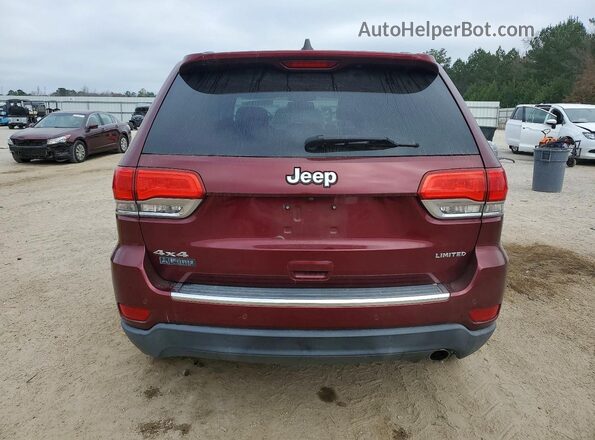 1C4RJFBG4GC422086 2016 JEEP GRAND Темно-бордовый Вид сзади