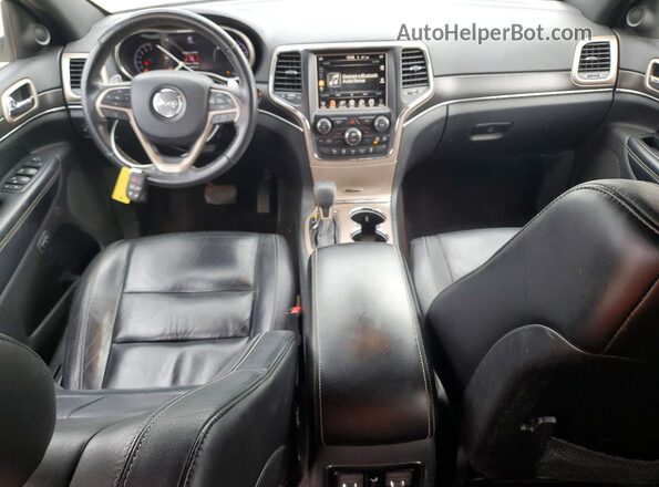 1C4RJFBG4GC422086 2016 JEEP GRAND Темно-бордовый Вид панели приборов