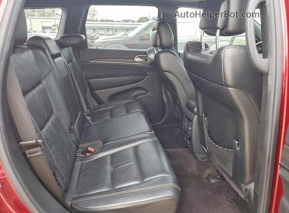 1C4RJFBG4GC422086 2016 JEEP GRAND Темно-бордовый Вид задней части салона