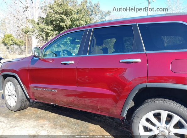 1C4RJFBG4HC654558 2017 JEEP GRAND CHEROKEE Бордовый 