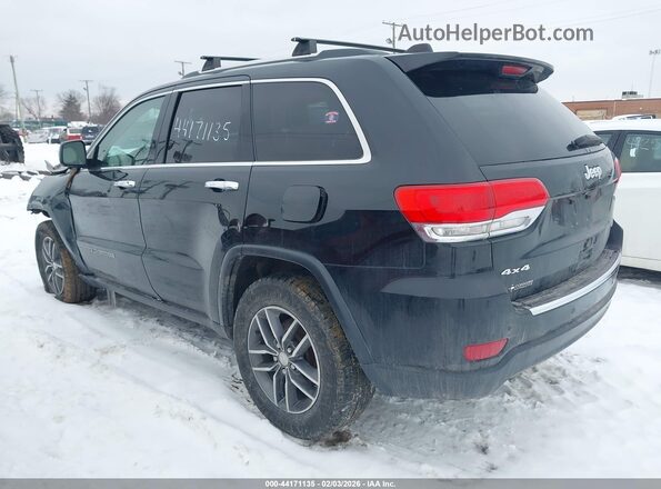 1C4RJFBG4HC786574 2017 JEEP GRAND CHEROKEE Black Tył lewy