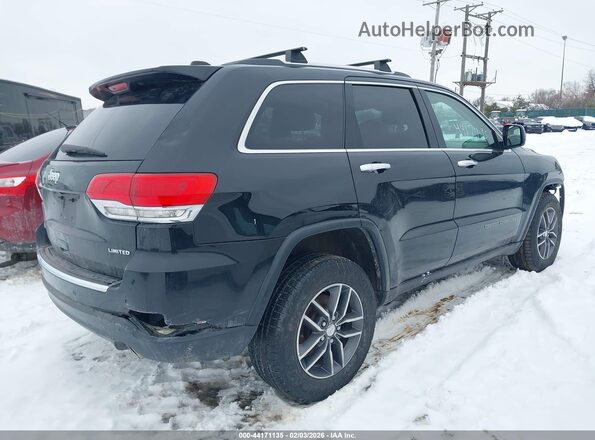 1C4RJFBG4HC786574 2017 JEEP GRAND CHEROKEE Black Tył prawy
