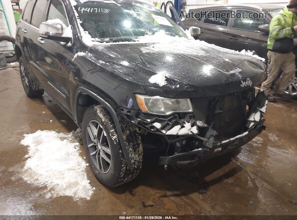 1C4RJFBG4HC786574 2017 JEEP GRAND CHEROKEE Black Widok z przodu