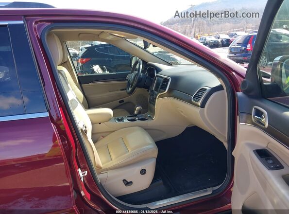1C4RJFBG5GC496455 2016 JEEP GRAND CHEROKEE Red Vista interior delantera