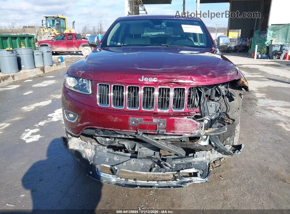 1C4RJFBG5GC496455 2016 JEEP GRAND CHEROKEE Red Vista frontal