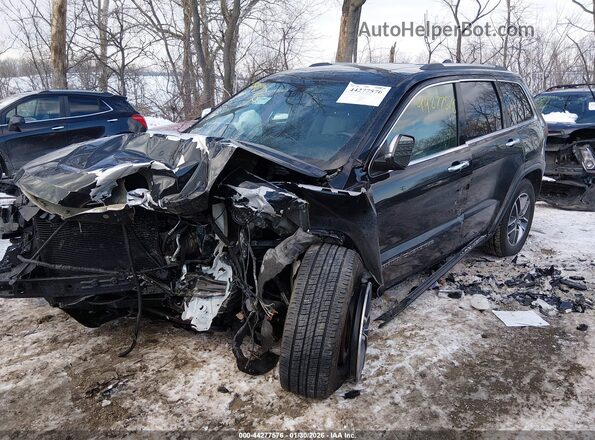 1C4RJFBG6MC538207 2021 JEEP GRAND CHEROKEE Black Առջևի ձախ երեք քառորդ տեսարան