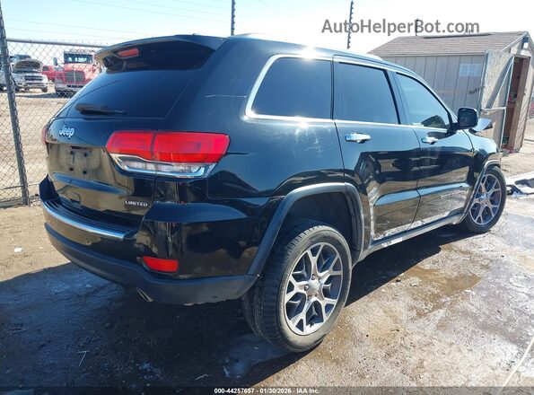1C4RJFBG8KC653422 2019 JEEP GRAND CHEROKEE Black Задня права чверть