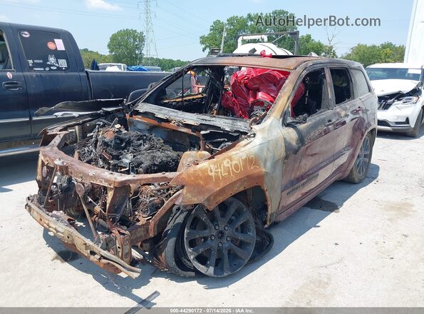 1C4RJFCG1JC205343 2018 JEEP GRAND CHEROKEE Maroon Դիմացի տեսք
