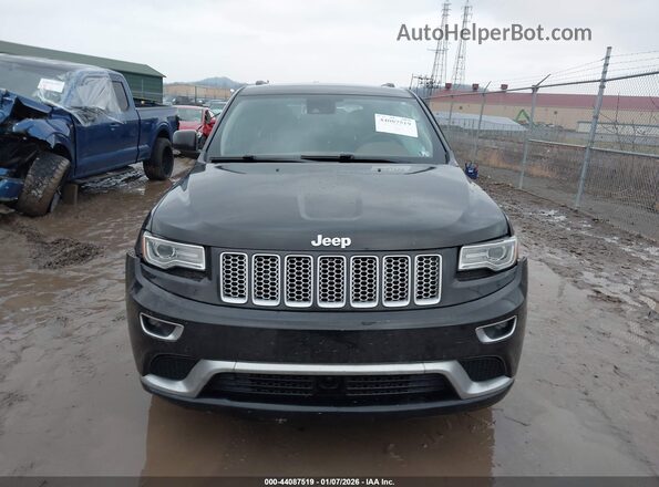 1C4RJFJG4GC337346 2016 JEEP GRAND CHEROKEE Черный Вид панели приборов