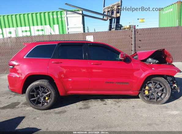 1C4RJFN95MC839757 2021 JEEP GRAND CHEROKEE Красный Вид задней части салона