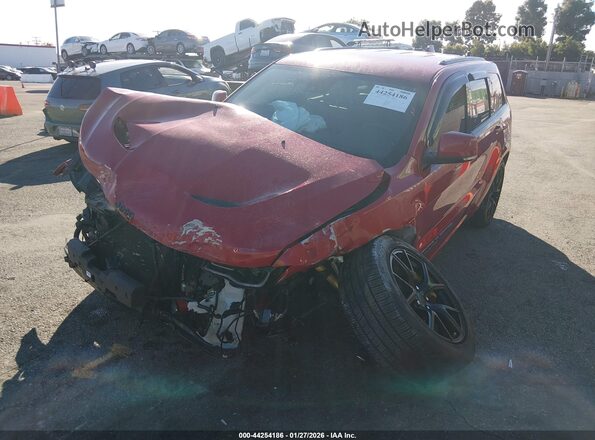 1C4RJFN95MC839757 2021 JEEP GRAND CHEROKEE Красный Передняя левая четверть