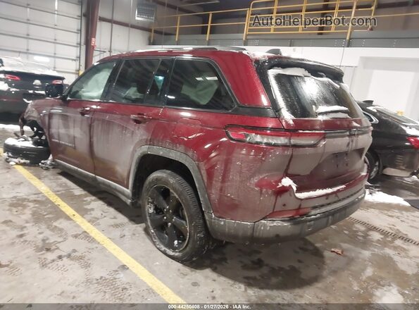 1C4RJHAG0SC329958 2025 JEEP GRAND CHEROKEE Red Հետևի ձախ