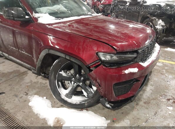 1C4RJHAG0SC329958 2025 JEEP GRAND CHEROKEE Red Դիմացի տեսք