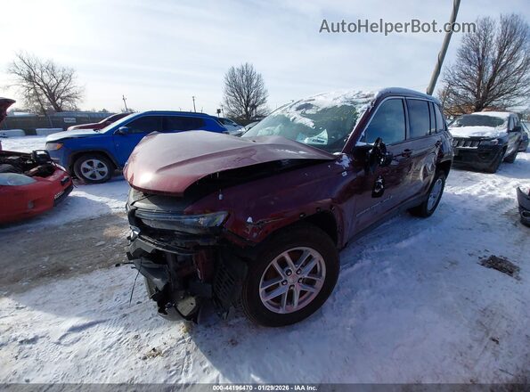 1C4RJHAG1PC538732 2023 JEEP GRAND CHEROKEE Red Przód lewy
