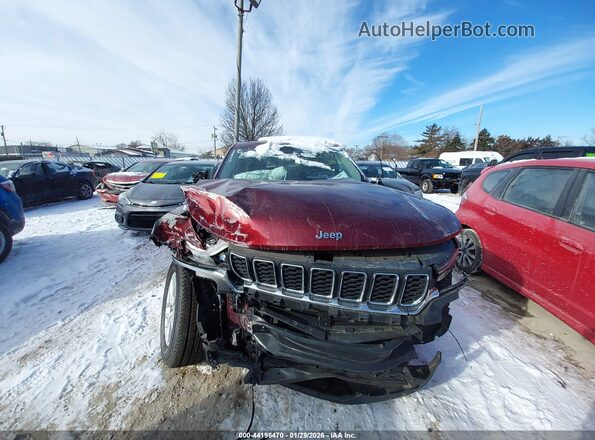 1C4RJHAG1PC538732 2023 JEEP GRAND CHEROKEE Red Widok deski rozdzielczej